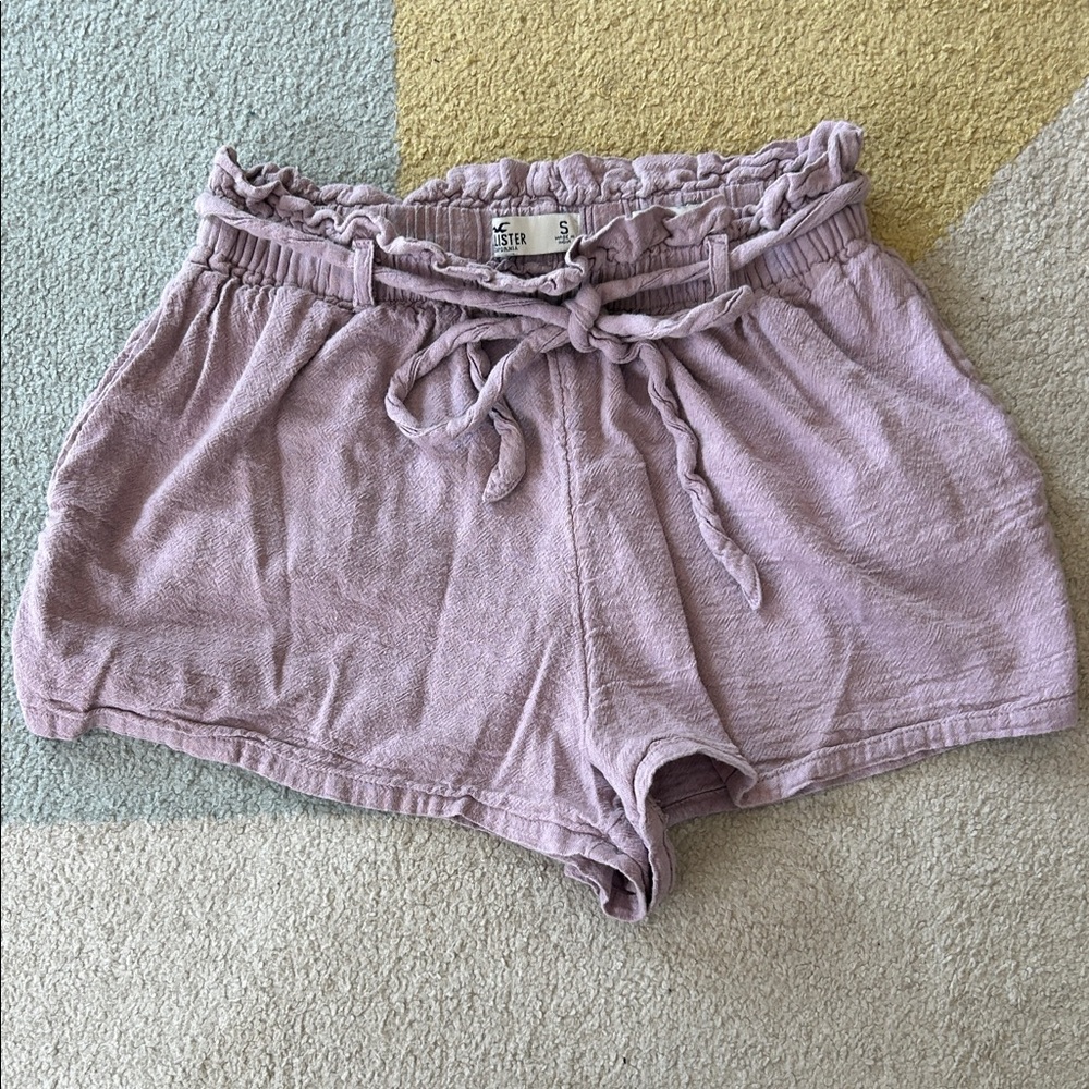 Hollister High Waist Lilac Shorts